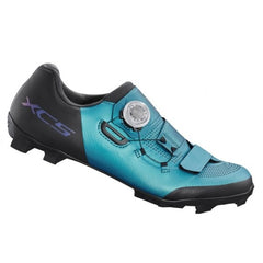 Zapatilla Ciclismo MTB Shimano SH-XC502 Mujer Verde Marino