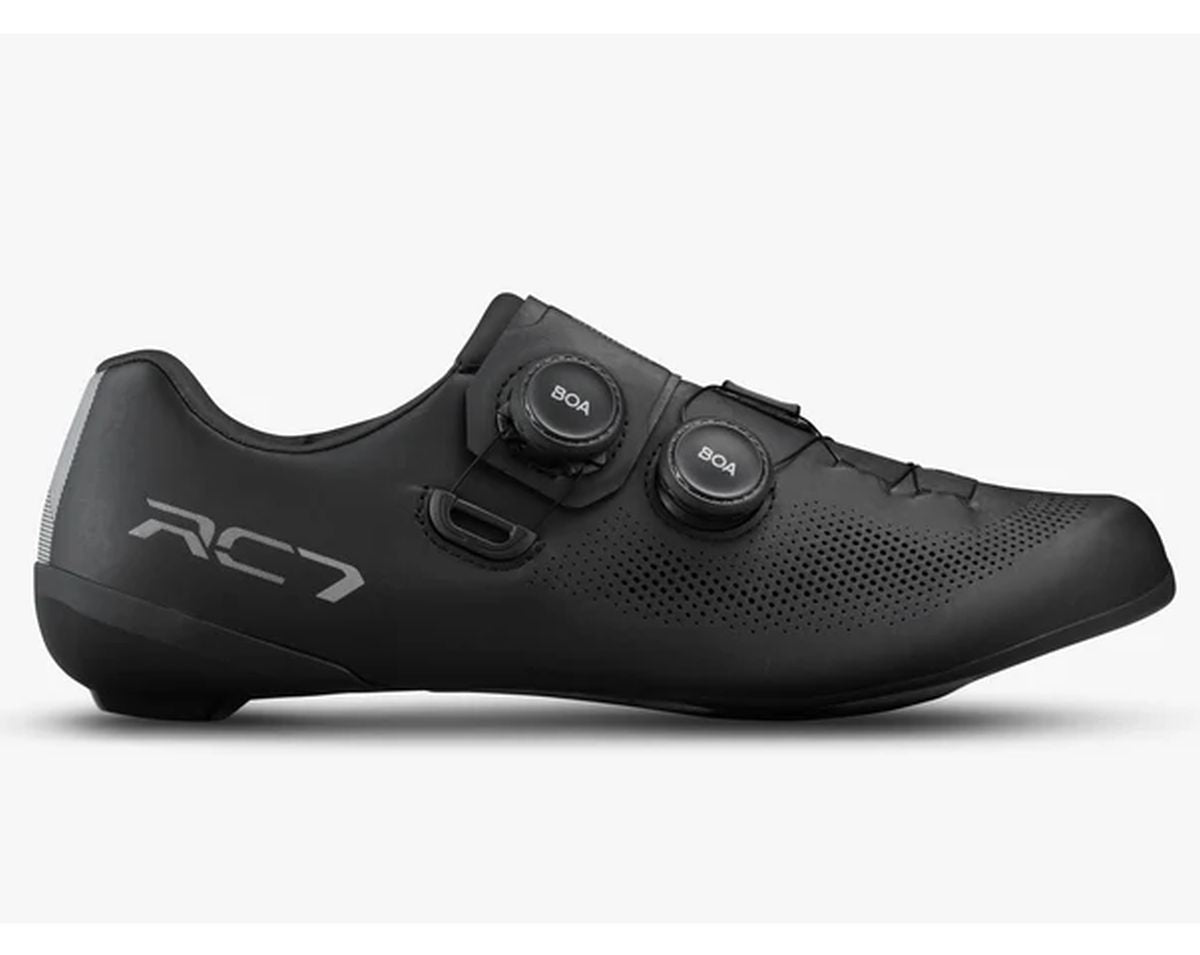 Zapatilla de Ciclismo Ruta Shimano SH-RC703 Wide Negras