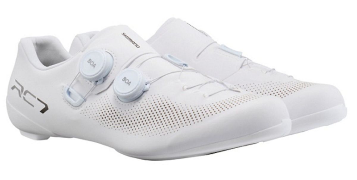 Zapatilla de Ciclismo Ruta Shimano SH-RC703 Blancas