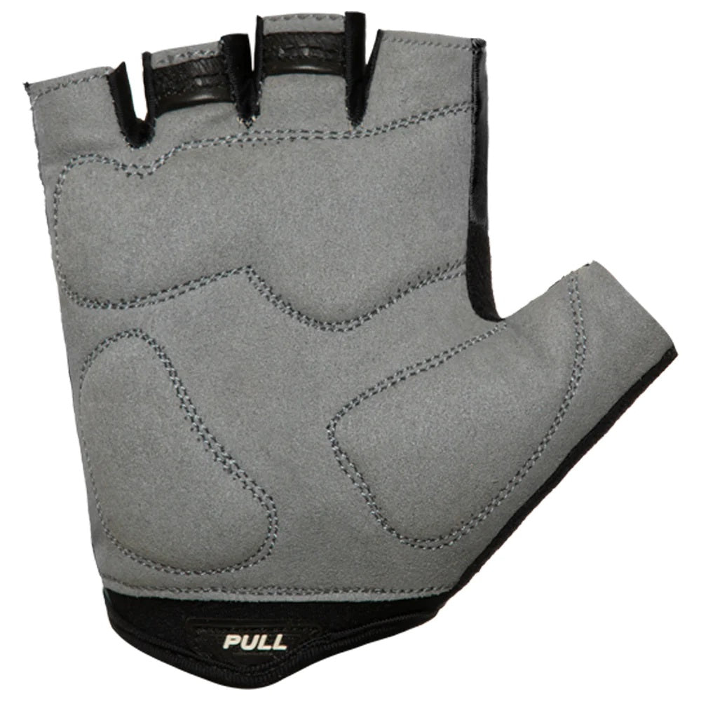 Guantes Ciclismo Cortos GW Glow Negro Gris