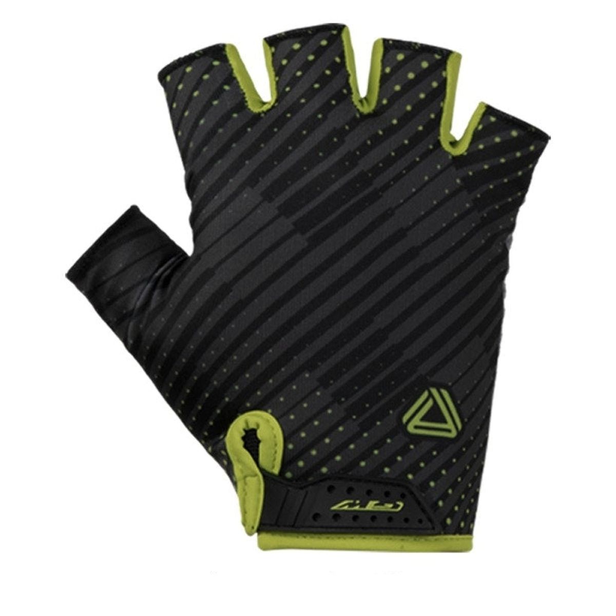 Guantes Ciclismo Cortos GW Pump Amarillo Neon