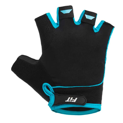 Guantes Cortos de Entrenamiento Rings Negro Azul