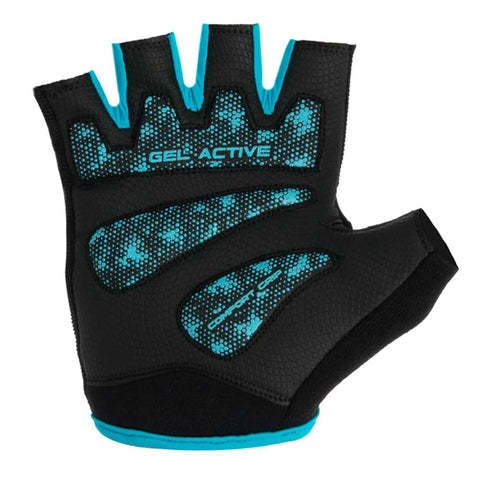 Guantes Cortos de Entrenamiento Rings Negro Azul