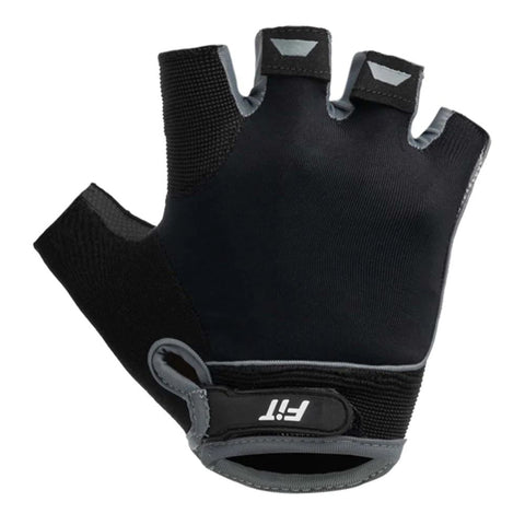 Guantes Cortos de Entrenamiento Rings Negro Gris