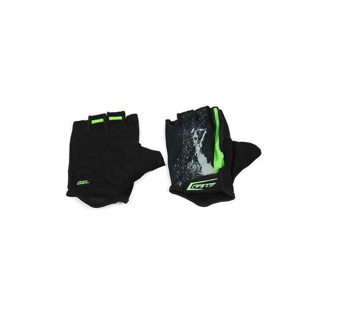 Guantes Ciclismo Cortos GW Imperious D-R05 Negro Verde