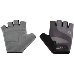 Guantes Ciclismo Cortos GW Negro Gris Rosado