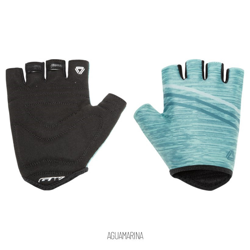 Guantes Ciclismo Cortos GW Agua Marina