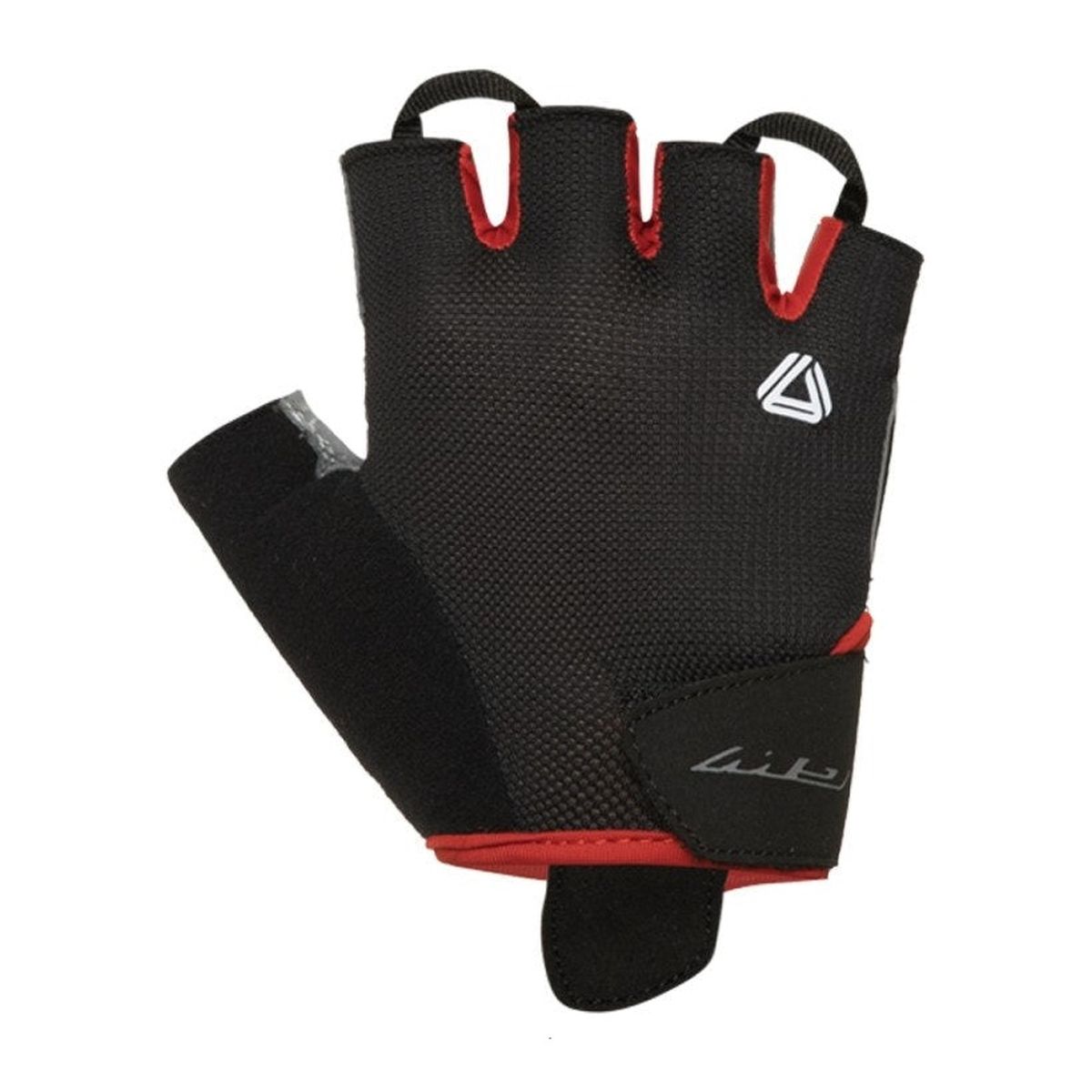 Guantes Ciclismo Cortos GW Pro Man Negro Rojo