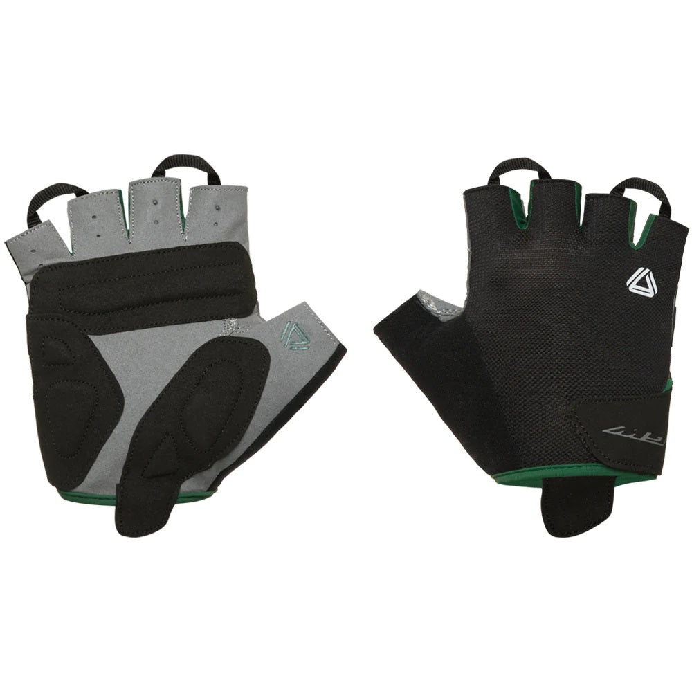 Guantes Ciclismo Cortos GW Pro Man Negro Verde