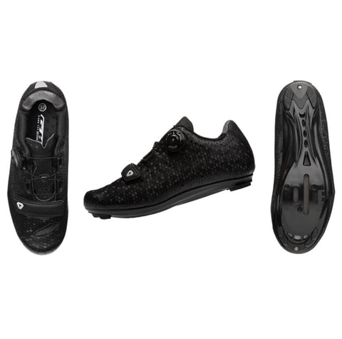 Zapatilla Ciclismo Ruta GW SNAKE Negro-Gris