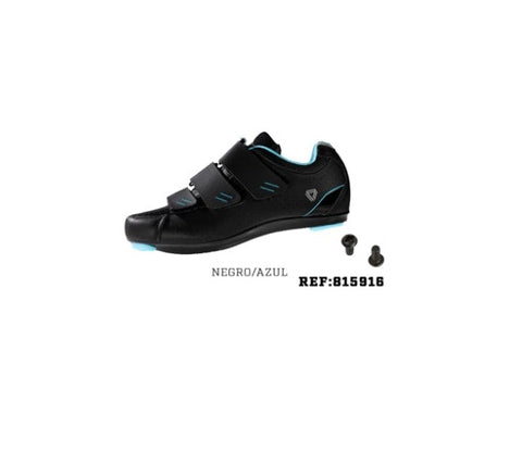 Zapatilla Ciclismo Ruta GW Stage Negro/Azul