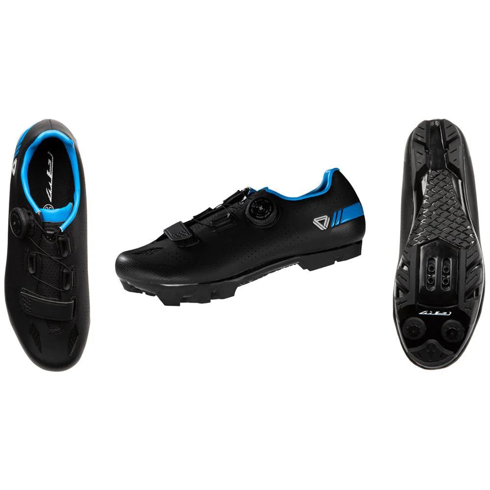 Zapatilla Ciclismo MTB GW Power Hombre Azul