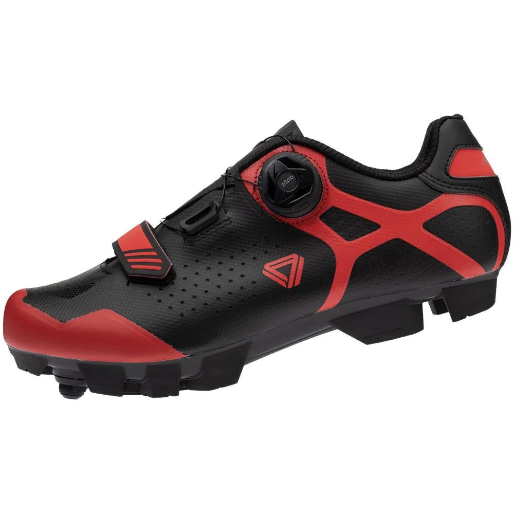 Zapatilla Ciclismo MTB GW Target Negro/Rojo