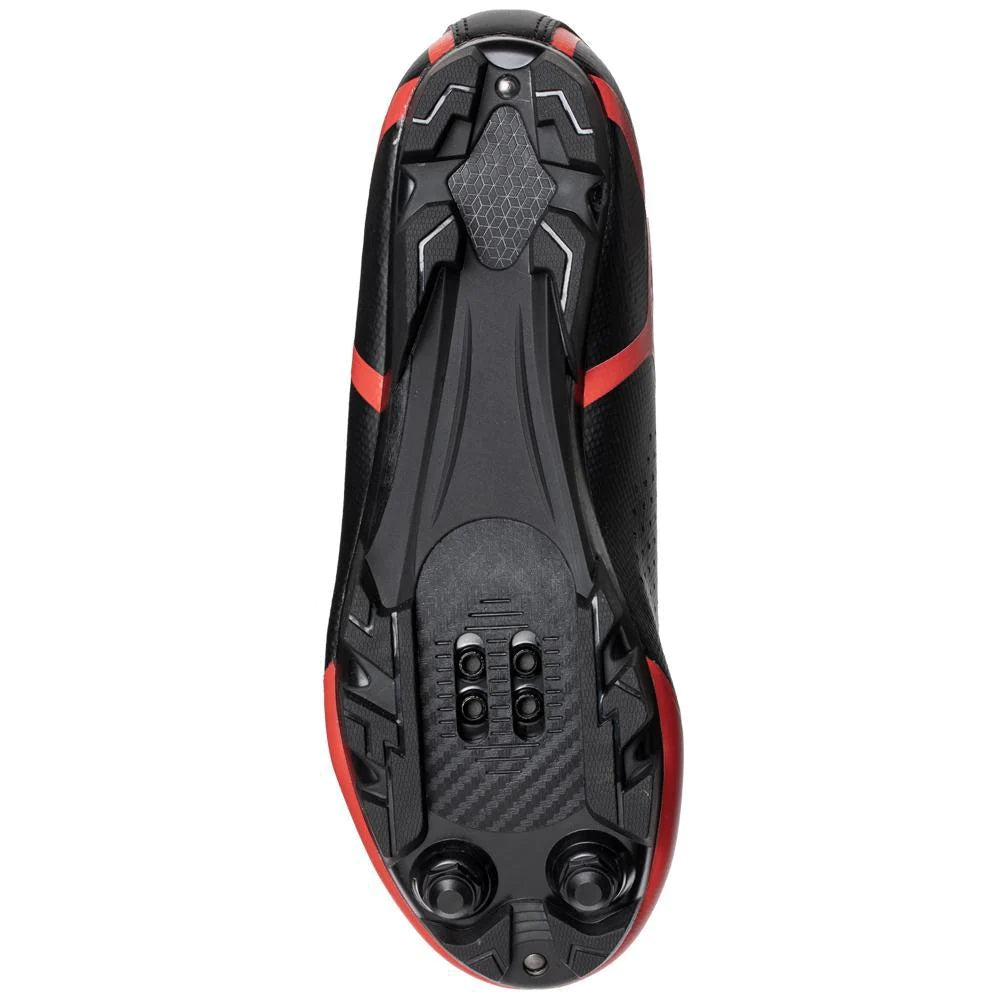 Zapatilla Ciclismo MTB GW Target Negro/Rojo