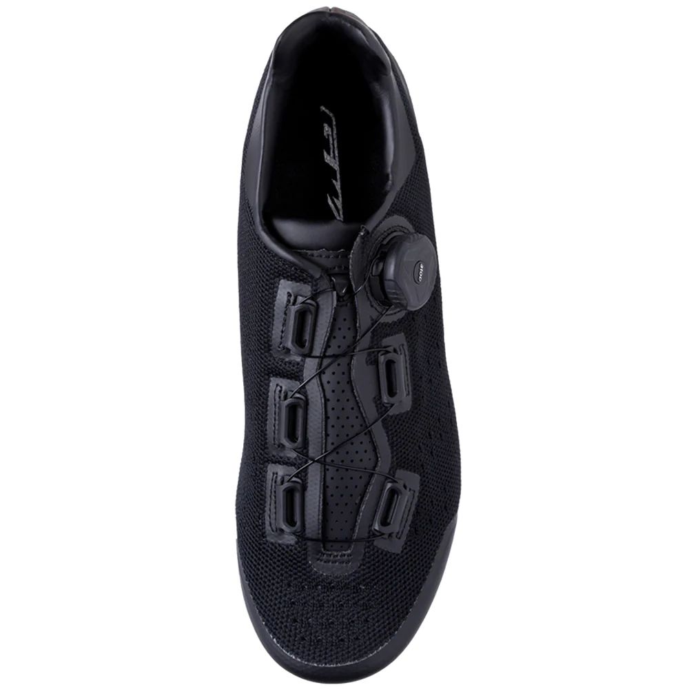 Zapatillas Ciclismo Ruta GW Pro Level Carbon Knit Negro