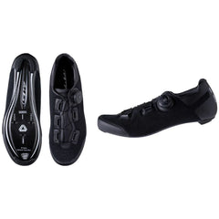 Zapatillas Ciclismo Ruta GW Pro Level Carbon Knit Negro