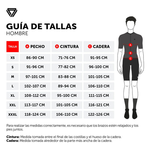 Pantalón de Ciclismo C/T Hombre GW Clever Negro