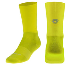 Medias Ciclismo GW Reflectivas Amarillo Neon