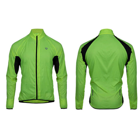 Chaqueta Ciclismo GW Hombre Chansha Verde Limón