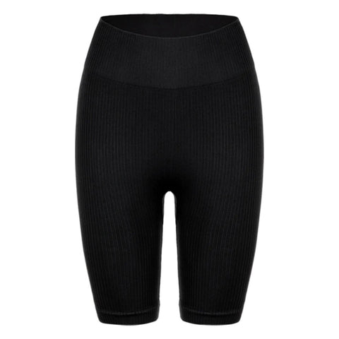 Short Largo Mujer Biker Seamless Spirit Sportfitness Negro