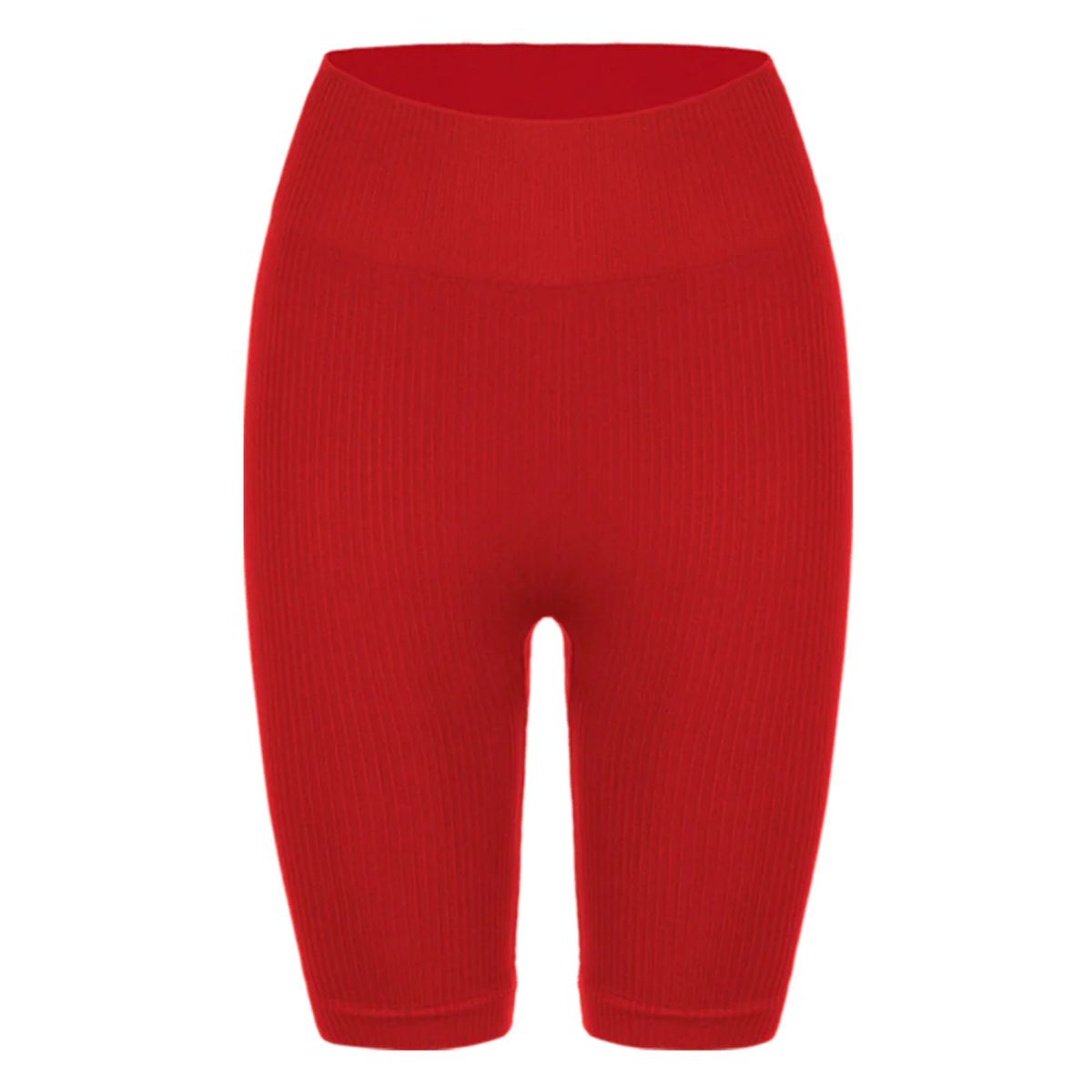 Short Largo Mujer Biker Seamless Spirit Sportfitness Rojo