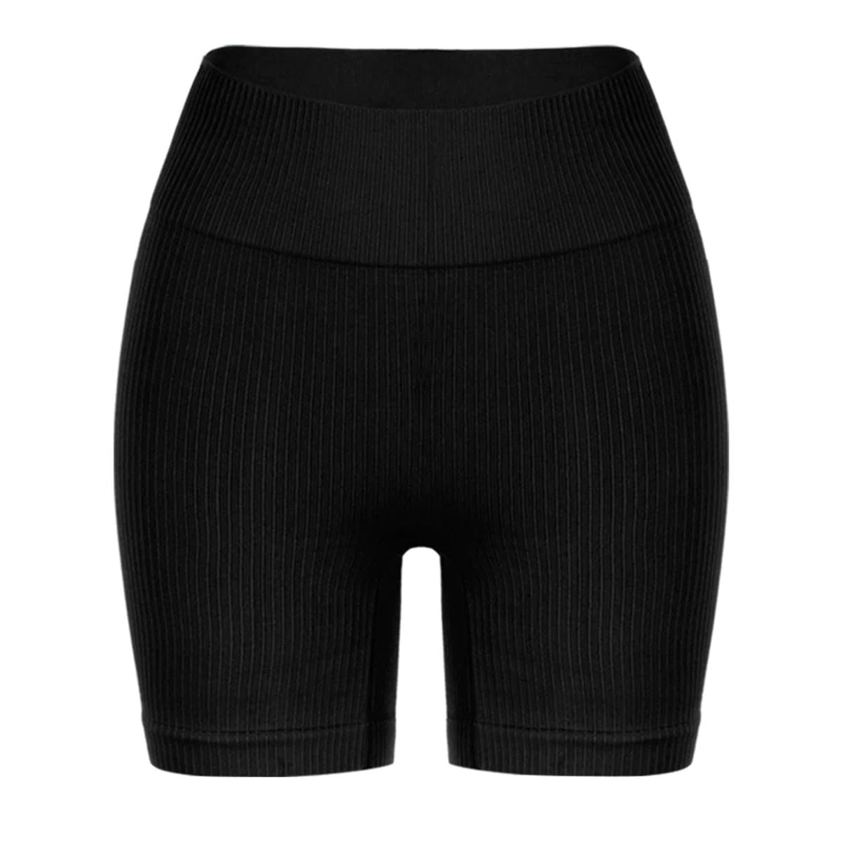 Short Corto Mujer Seamless Spirit Sportfitness Negro