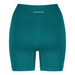 Short Corto Mujer Seamless Spirit Sportfitness Azul Jade