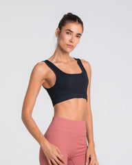 Top Sin Mangas Mujer Seamless Mind Sportfitness Negro