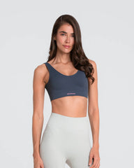 Top Sin Mangas Mujer Seamless Motion Sportfitness Humo