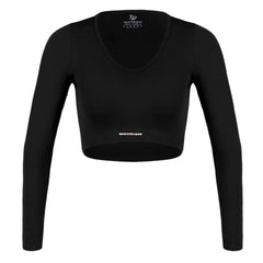 Top Con M/L Mujer Seamless Shake Sportfitness Negro