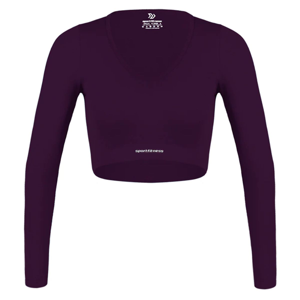 Top Con M/L Mujer Seamless Shake Sportfitness Uva