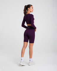 Top Con M/L Mujer Seamless Shake Sportfitness Uva