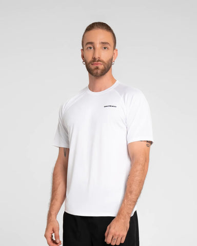 Camiseta M/C Hombre Apex Sportfitness Blanco