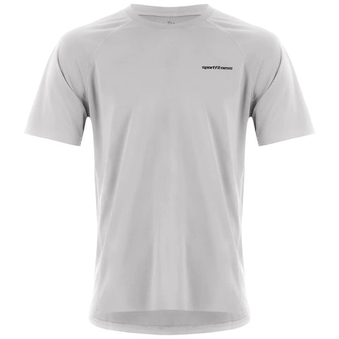 Camiseta M/C Hombre Apex Sportfitness Blanco