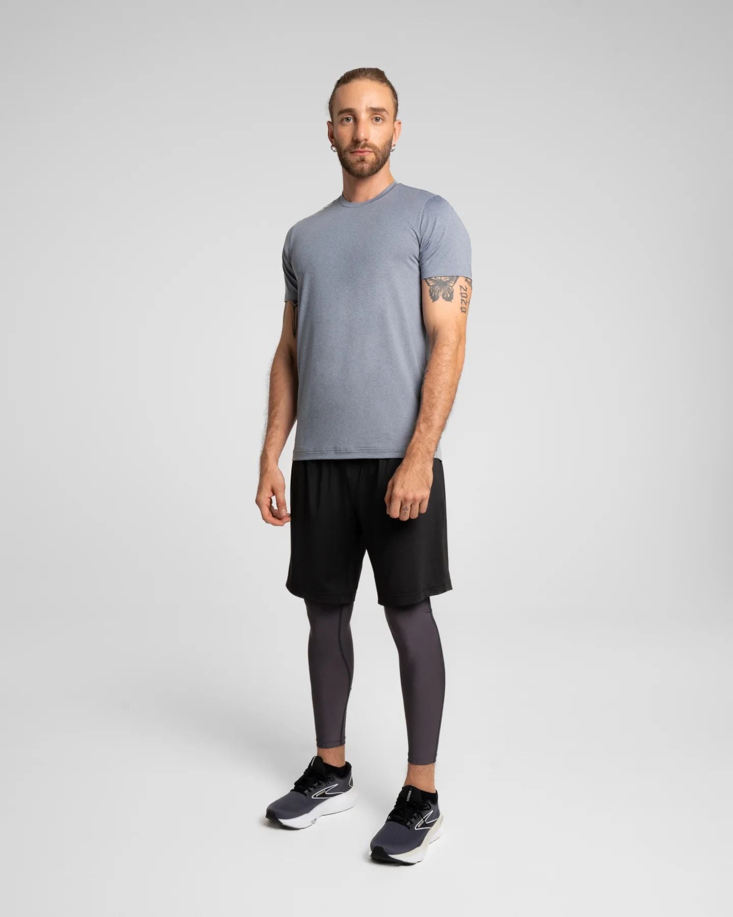 Pantoloneta de Ciclismo Hombre Loom Sportfitness Negro