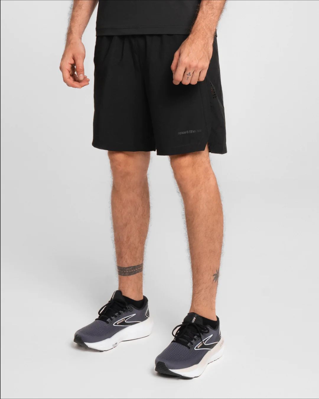 Pantoloneta de Ciclismo Hombre Shake Sportfitness Negro