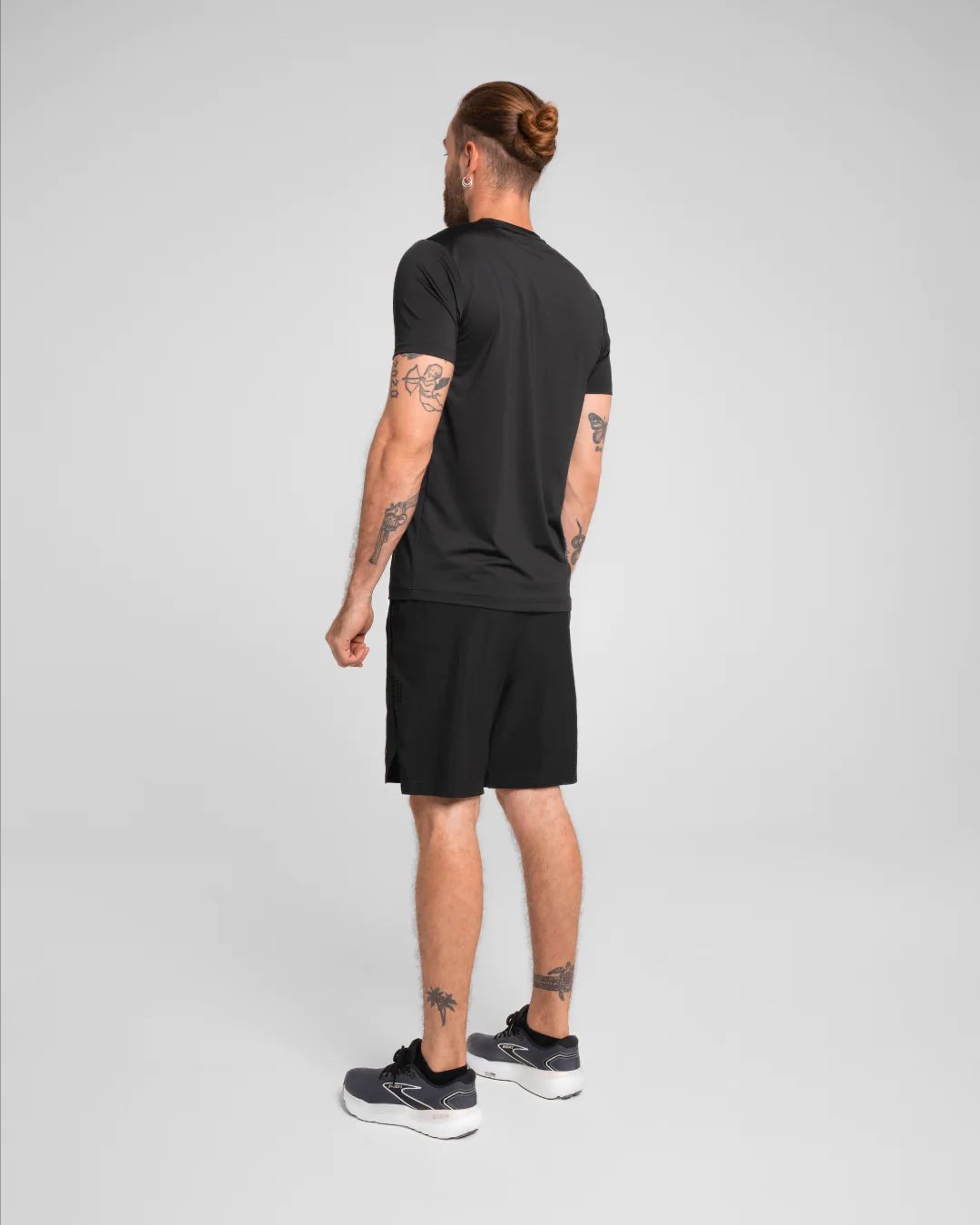 Pantoloneta de Ciclismo Hombre Shake Sportfitness Negro