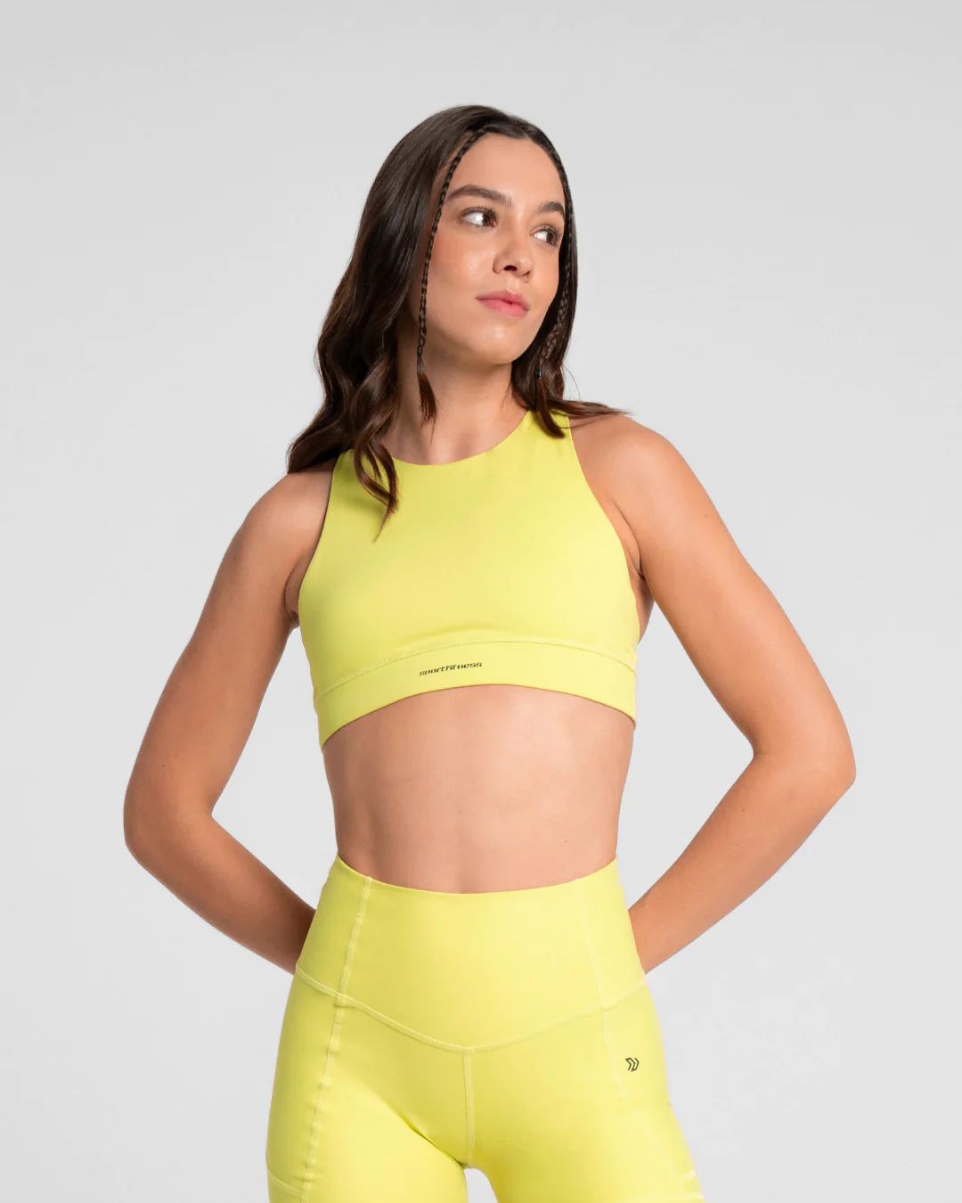 Top Sin Mangas Mujer Cheer Sportfitness Pistacho