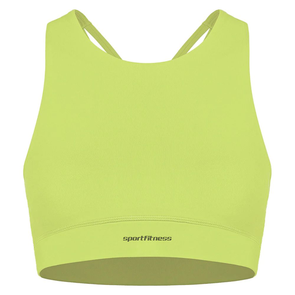 Top Sin Mangas Mujer Cheer Sportfitness Pistacho