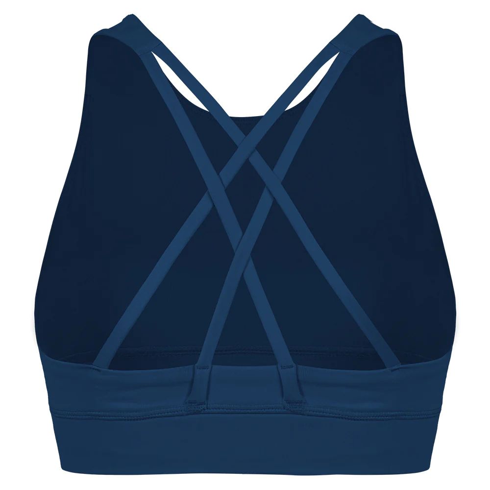 Top Sin Mangas Mujer Cheer Sportfitness Azul Oscuro