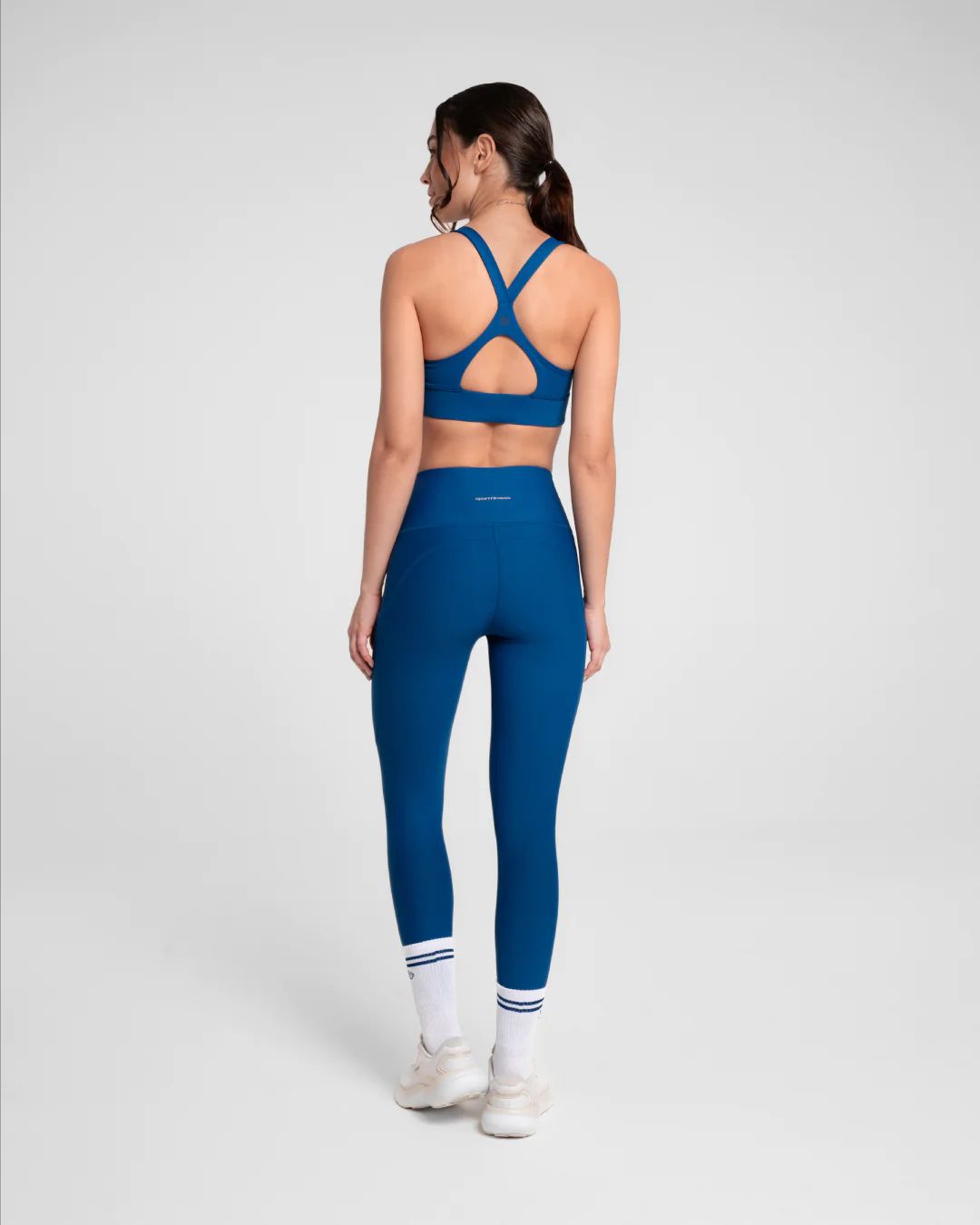 Top Sin Mangas Mujer Bonny Sportfitness Azul Oscuro