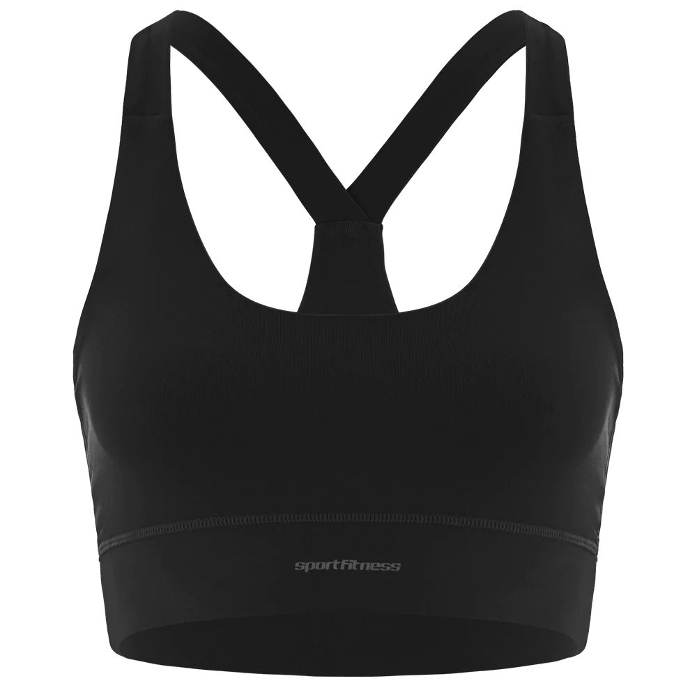 Top Sin Mangas Mujer Bonny Sportfitness Negro