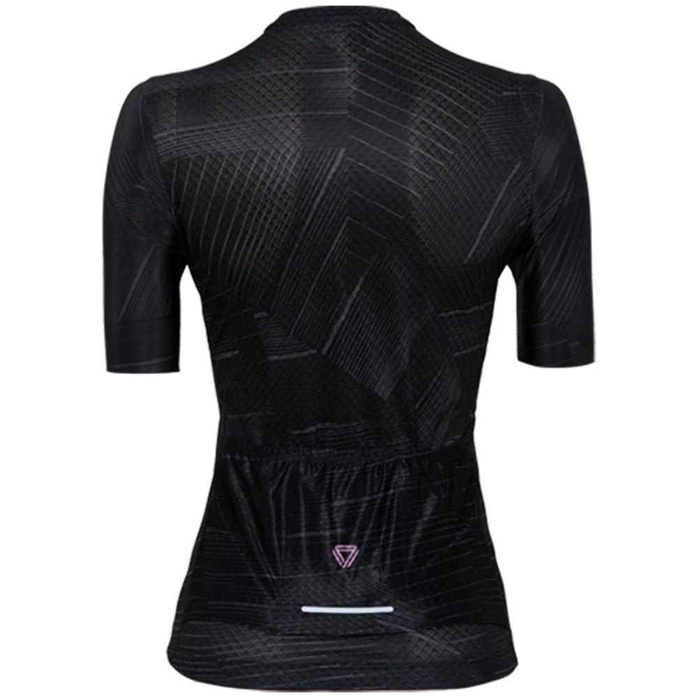 Jersey Ciclismo GW Surco Pro M/C Mujer Negro Rosado