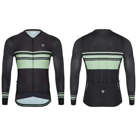 Jersey Ciclismo M/L Hombre GW Basic Negro Menta