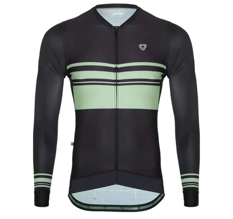 Jersey Ciclismo M/L Hombre GW Basic Negro Menta