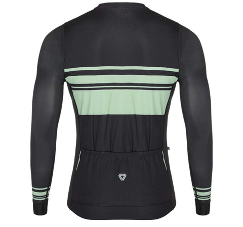 Jersey Ciclismo M/L Hombre GW Basic Negro Menta