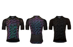 Jersey Ciclismo M/C Hombre GW Camo Reflectiv NG/Reflec