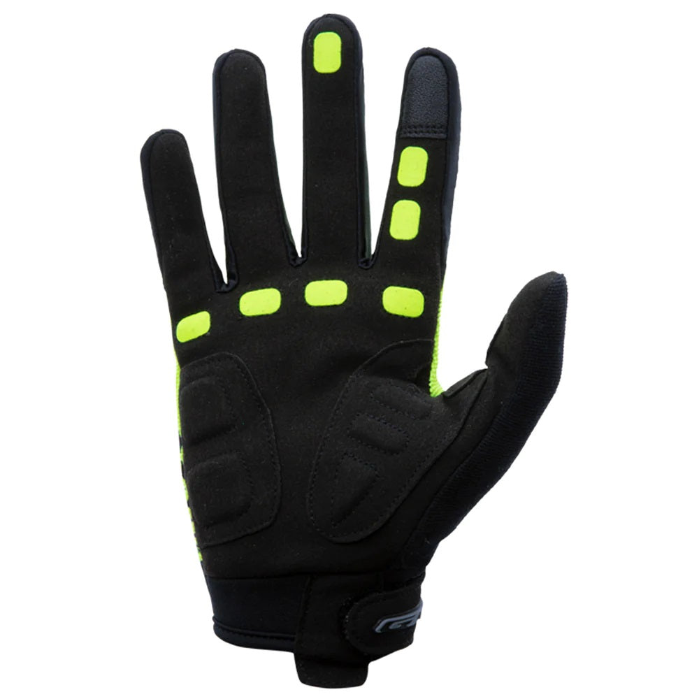 Guantes Ciclismo GW Largos Torch Amarillo Neon