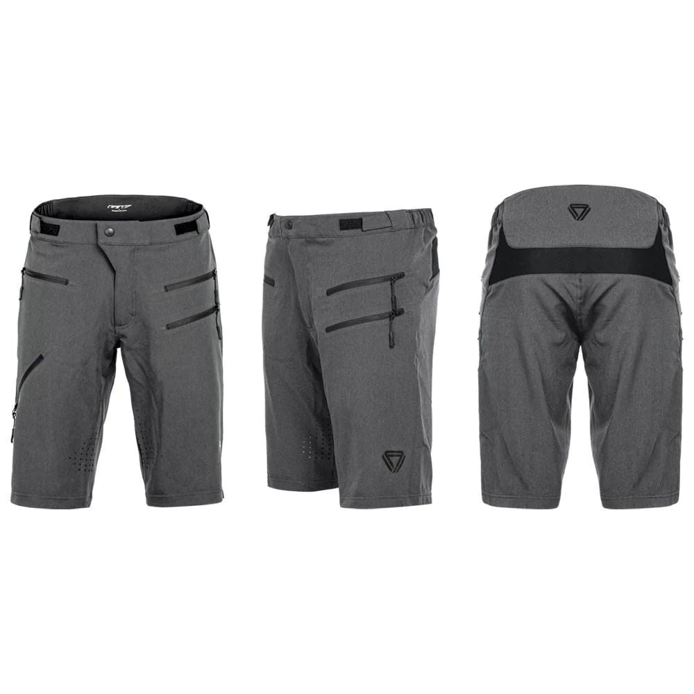 Pantalóneta Baggy Ciclismo Hombre GW Free RIDER Gris