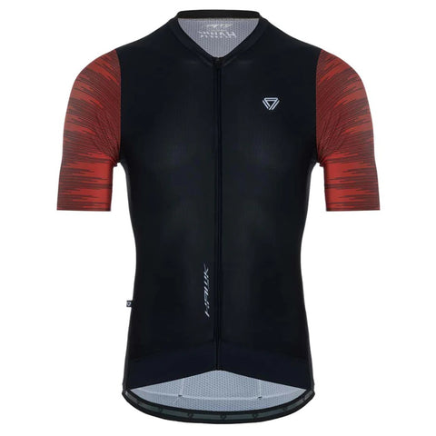 Jersey Ciclismo GW Hawk M/C Hombre Negro Terracota